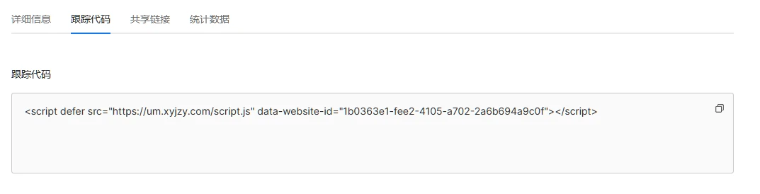 图片[8]-使用Docker搭建免费网站统计-小妖精资源网-免费技术教程、游戏、软件、建站源码下载