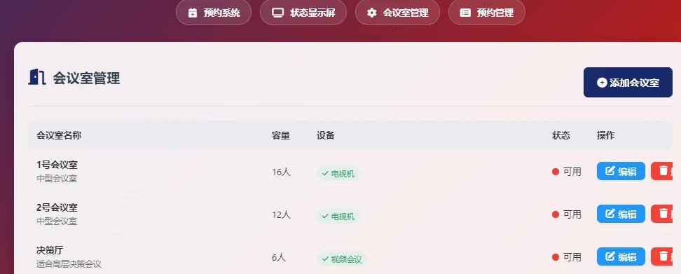 图片[4]-简单网页预约会议室系统-小妖精资源网-免费技术教程、游戏、软件、建站源码下载