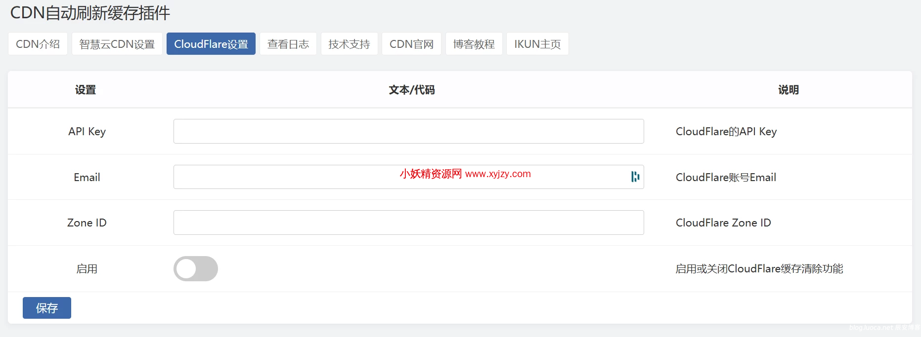 Zblog /WordPress/CloudFlare全能CDN自动刷新缓存插件自动清理适配优化2.1.0版本-小妖精资源网-免费技术教程、游戏、软件、建站源码下载